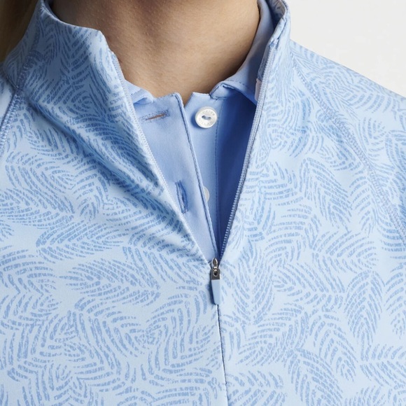 NWT Peter Millar Women's Wells Fargo Golf 50SPF Long Sleeve Shirt Perth Size XL - Picture 2 of 13